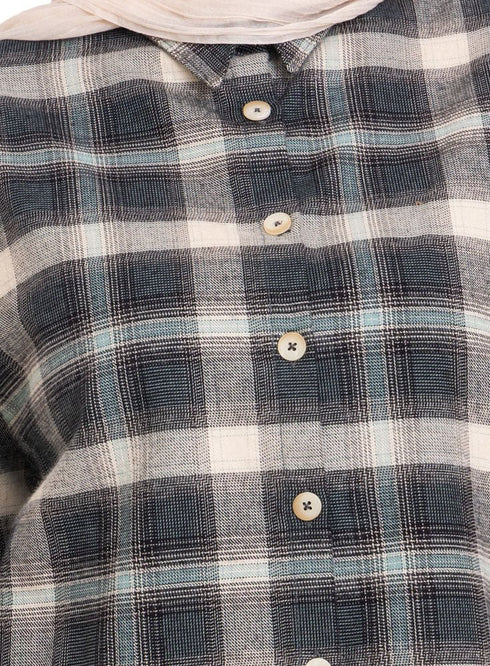 Design 15 Checkered O - V Shirt - Khotwh